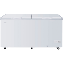 海尔(haier)428升卧式商用家用冰柜 商用大容量五面制冷 冷藏柜冷冻柜