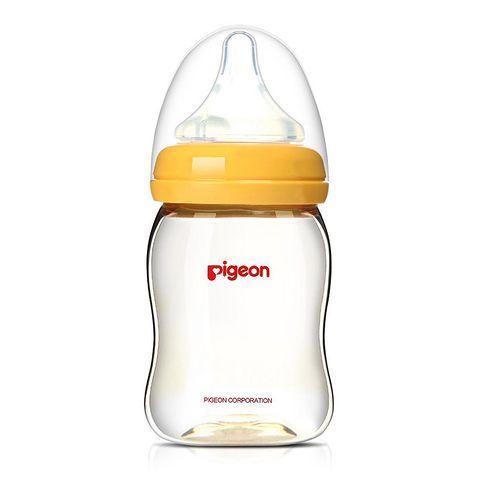 pigeon 贝亲 宽口径玻璃宝宝防胀气奶瓶 160ml59元 7.62元(合￥66.62)