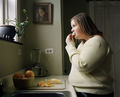 女胖子的逆袭:胖女孩自拍照片逼自己减重100斤