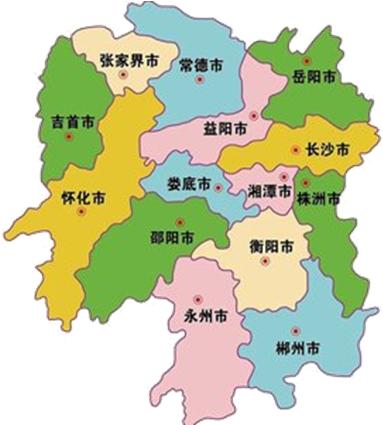 湖南省怀化市行政地图 湖南洪江地图-图片大观-奇异网