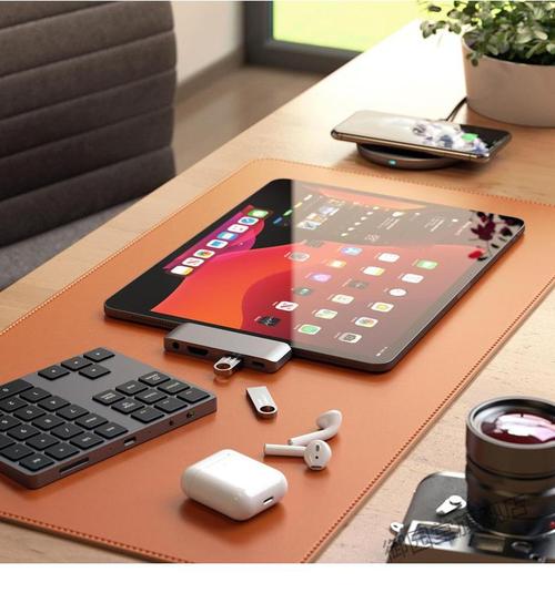 办公桌垫皮质细皮纹色皮革书办公电脑桌垫键盘垫大防水大号灰色900450
