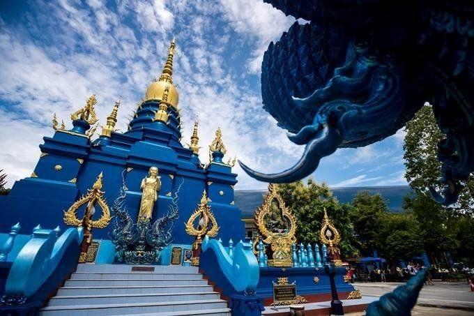 泰国清迈蓝庙