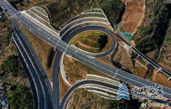 陕西丹宁东高速公路建设进入尾声