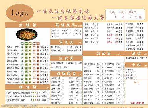 菜单 铁锅 饭店 菜单模版 模版 cdr cmyk 设计 广告设计 菜单菜谱