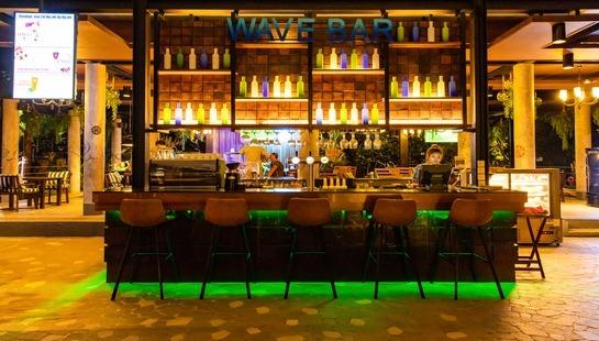 wave酒吧:日落餐厅,咖啡厅,小吃