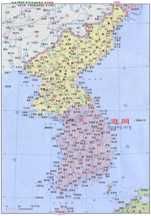 亚洲(asia): 韩国(south korea)地图和经维度 - astrojina - astro