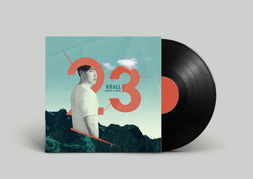 (音乐也好听)应用场景:电子专辑封面为独立音乐人krall设计的专辑封面