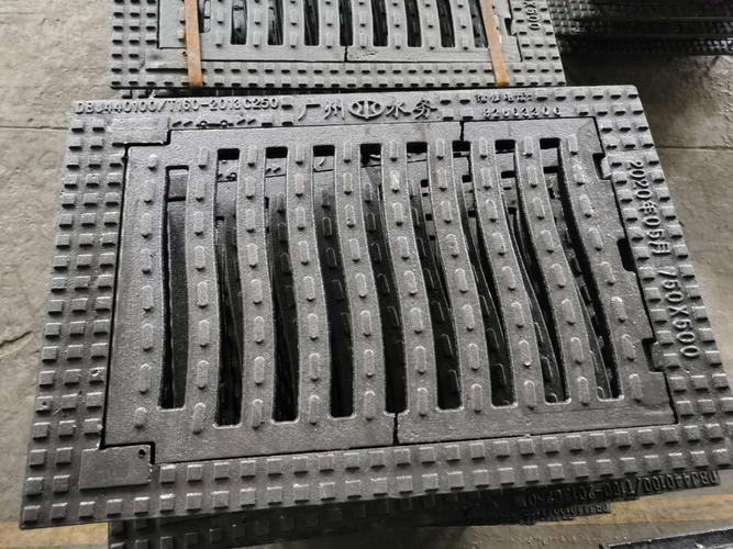 厂家直销铸铁雨水篦子 排水沟铸铁水沟盖板检测广州水务套篦增城水务