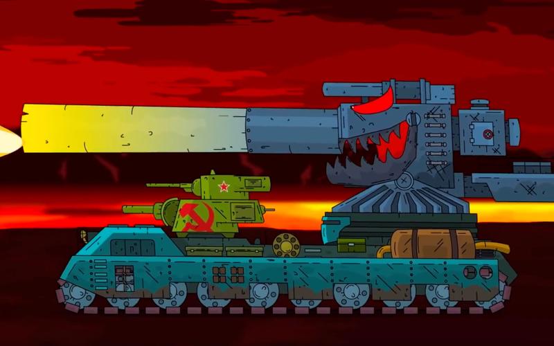 【坦克世界动画】卡普特坦克大战歌利亚巨炮,卡普特被终结掉了 坦克