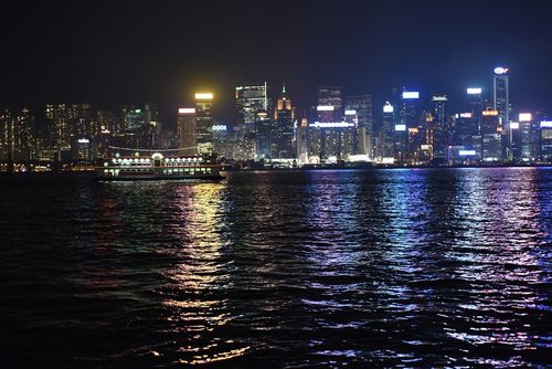 新入d810,上片祝贺.香港街景 维多利亚港夜景 世界之窗