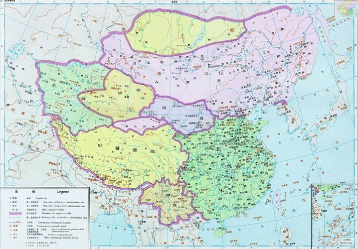 辽朝初期的疆域在今辽河流域上游一带,在辽太祖及辽太宗时期不断对外