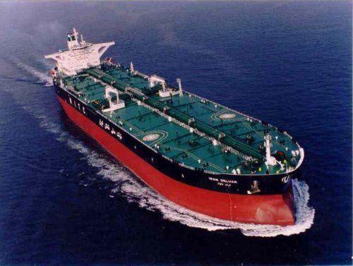 资料图:大连新船重工给伊朗建造的30万吨级"德瓦尔"号大型油轮,同级