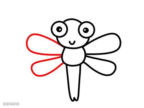 小蜻蜓简笔画图解教程