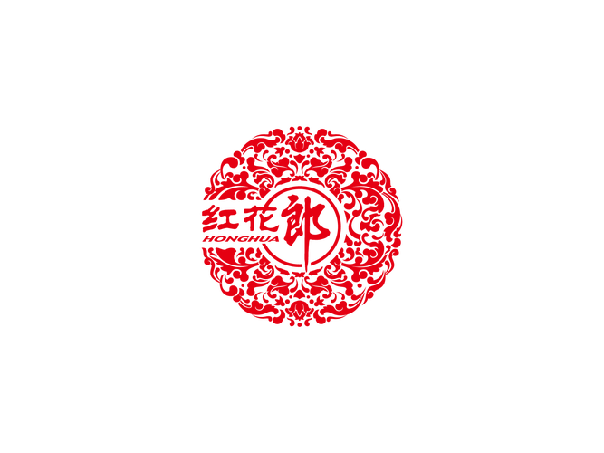红花郎标志设计