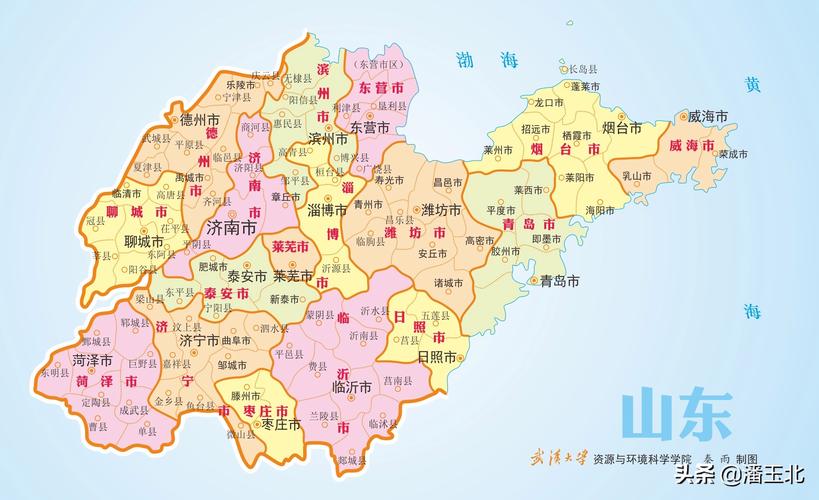 山东省地图全图 山东地图最新版全图-北京百科网