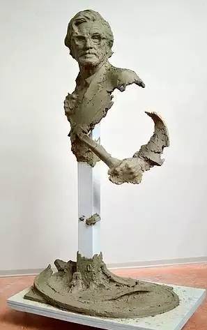 雕塑突破现实的边界现代雕塑艺术家gorriz作品