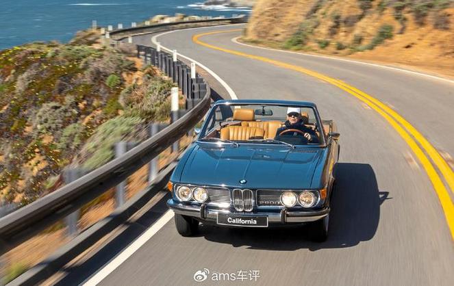 这辆名为california的宝马e3改装车已有50年的车龄,现在它正从旧金山
