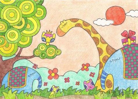森林动物儿童简笔画搜索