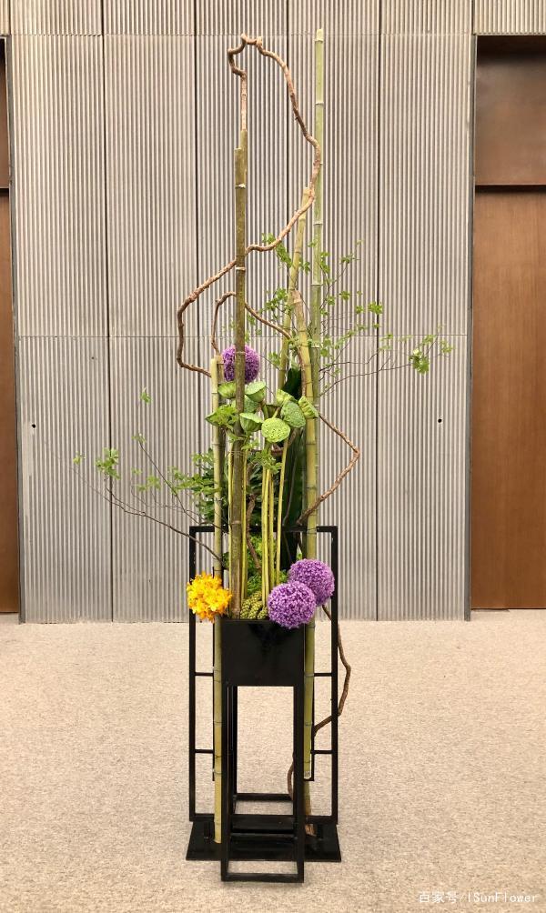 isunflower花艺学院:4种现代插花造型的插花技巧