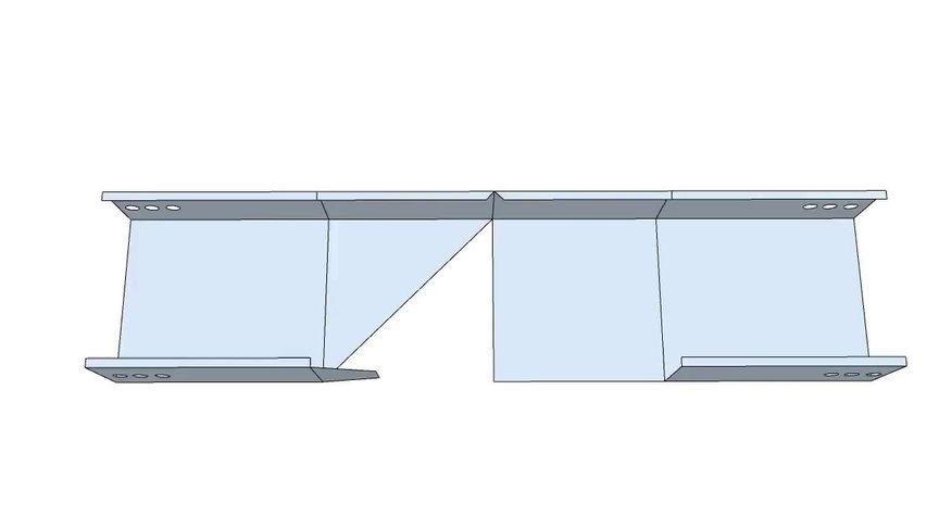 90度死角弯头,最简单的弯头之一#桥架弯头制作 #ti桥架弯头制作