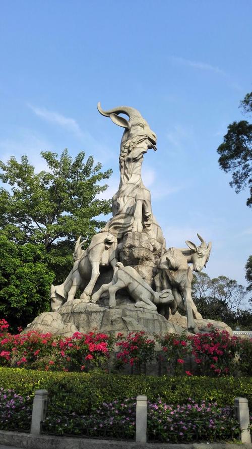 【携程攻略】广州越秀公园景点,越秀公园内有广州城的标志-五羊雕塑.