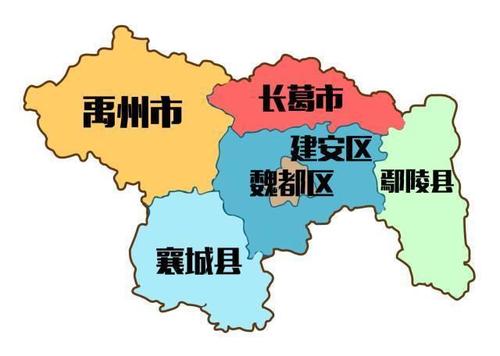 许昌市行政区划地图鄢陵县地图