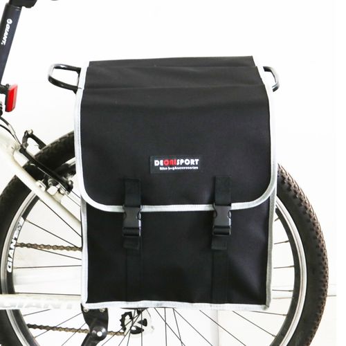 箱包厂【595016】bicycle bag优质双边自行车后架驮包骑行后座包