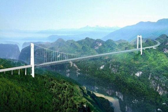 中国十大最高桥梁贵州占比最多第二和第七一样的名字