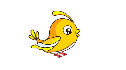 黄鹂鸟怎么画 - 简笔画 - 懂得