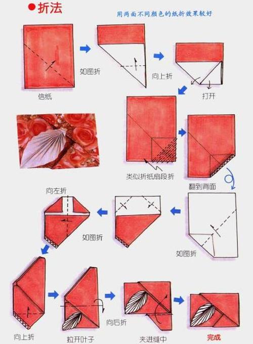 【教程】17种折纸信封(附图)_折纸吧_贴