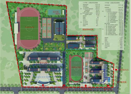梅州这个地方将新建东山中学分校!建筑面积达1.5万㎡