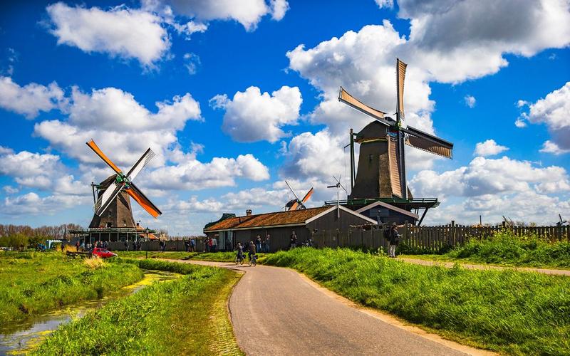 【荷兰自由行】荷兰地标 桑斯安斯风车村