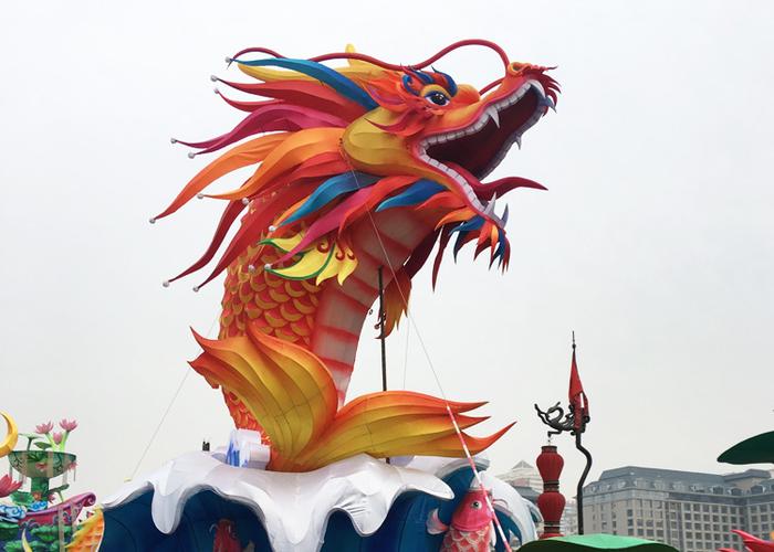 中国龙头灯笼新年装饰 - buy dragon head lantern,chinese dragon