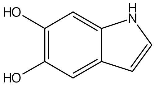5,6-二羟吲哚的结构式