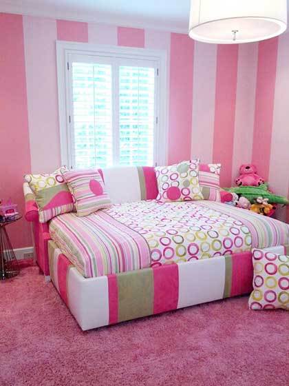 浪漫指数爆表家居小粉红  10个粉色系卫生间图片粉色卧室装修图片 19