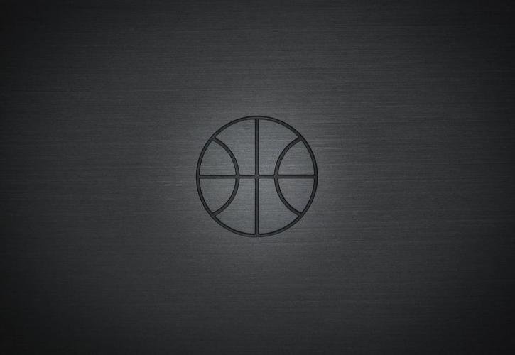 背景,球,灰色,篮球,高清图片,简约-纯色壁纸