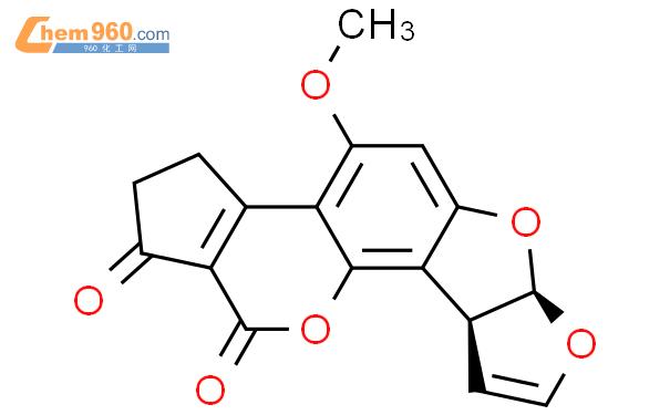 黄曲霉毒素 b1结构式图片|1162-65-8结构式图片
