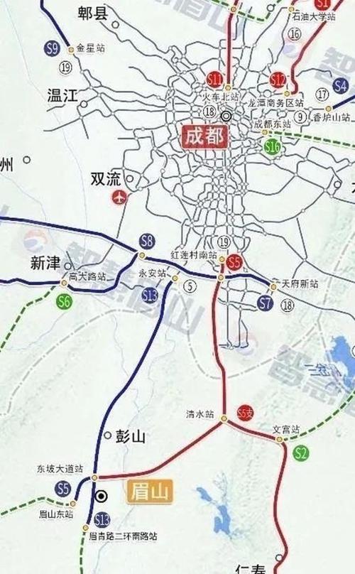 铁路s5线项目公司"四川成眉轨道交通有限公司"在成都完成工商注册登记
