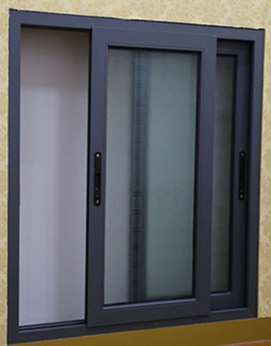 【煜鑫门窗】铝合金推拉窗 中空钢化玻璃 1.4mm