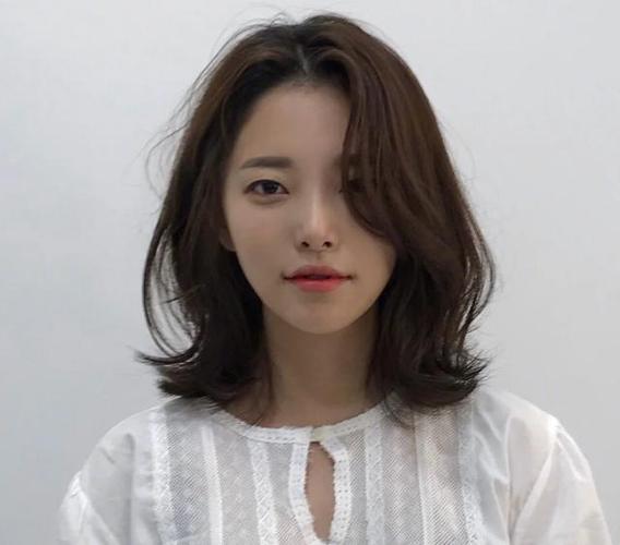 韩国超火的仙气发型,难怪人家甜美,圆脸女生太适合
