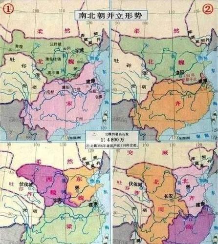 南北朝时期,南朝宋齐梁的疆域都很广阔,为何到陈朝却变得很小?