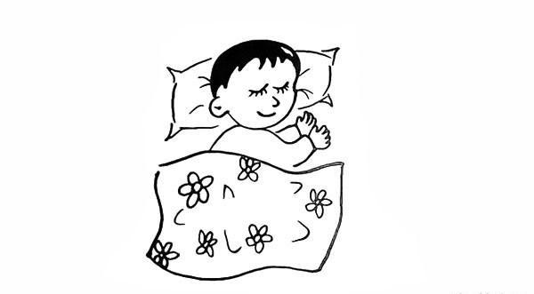 睡觉的宝宝怎么画睡觉的宝宝简笔画步骤教程小孩睡觉的简笔画小猪头像