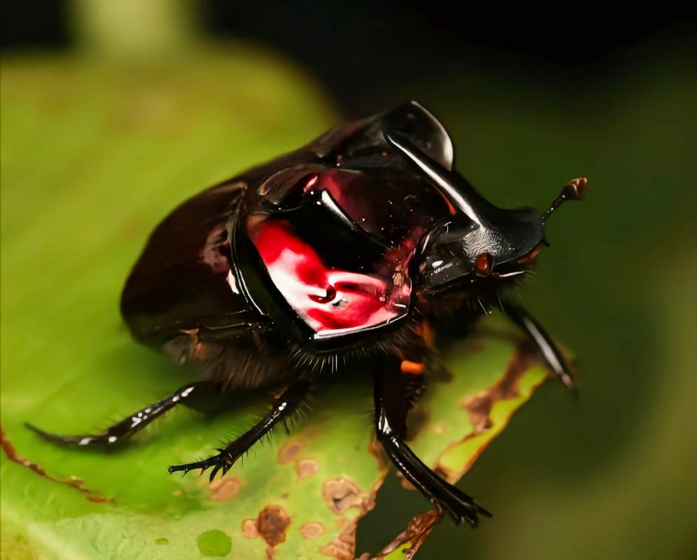 每天认识一种昆虫——丽突背蜣螂 丽突背蜣螂 别名红突背蜣螂,原产于