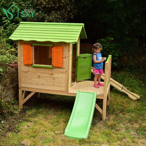 可移动小木屋景区游乐园木制组装实木户外室内儿童房儿童玩具树屋