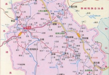 平乐县地图