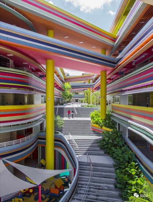avid学校建筑设计,南洋小学新加坡最好的学校 _山谷