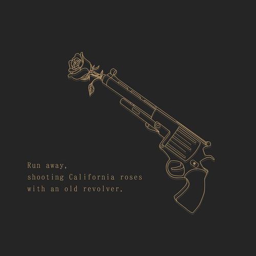 玫瑰与枪|插画|创作习作|simonakoo - 原创作品 - 站酷 (zcool)