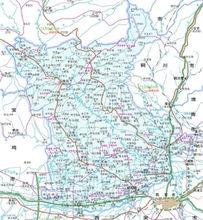 咸阳行政区划地图