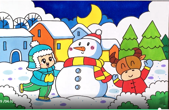 雪人简笔画 雪人图片 雪人怎么画 雪人奇缘 雪人儿童画