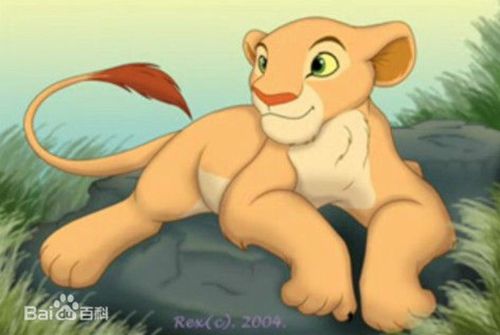 娜娜荣耀国的王后娜娜是迪士尼动画片《狮子王》中的主要人物,辛巴的